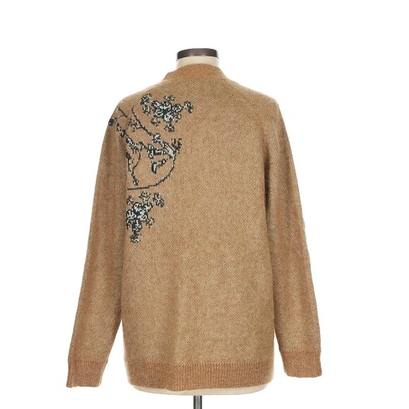 Billy Reid x Gibson Cardigan Sweater Prairie Sand Medium - Picture 3 of 5